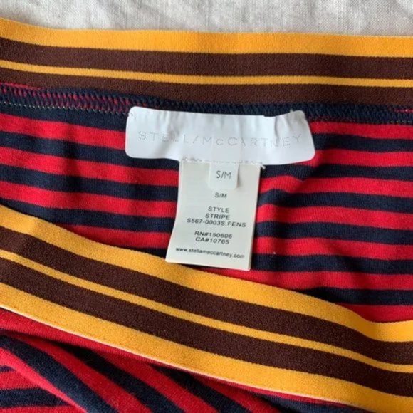 NWOT Stella McCartney Striped Convertible Skirt - Picture 8 of 8
